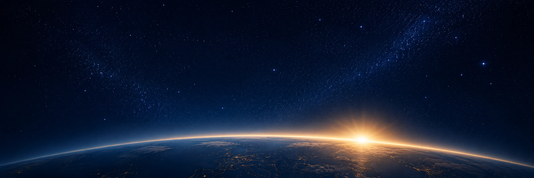 Sunrise over Earth